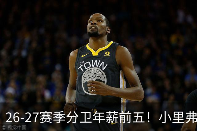 26-27赛季分卫年薪前五！小里弗斯上榜，爱德华兹仅第四